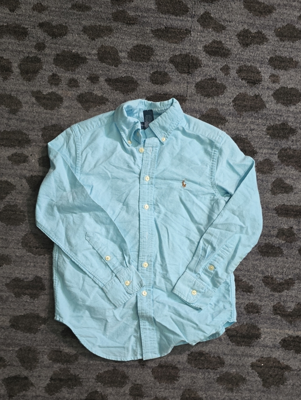 Ralph Lauren Boys' Classic Oxford Shirt - Light Blue